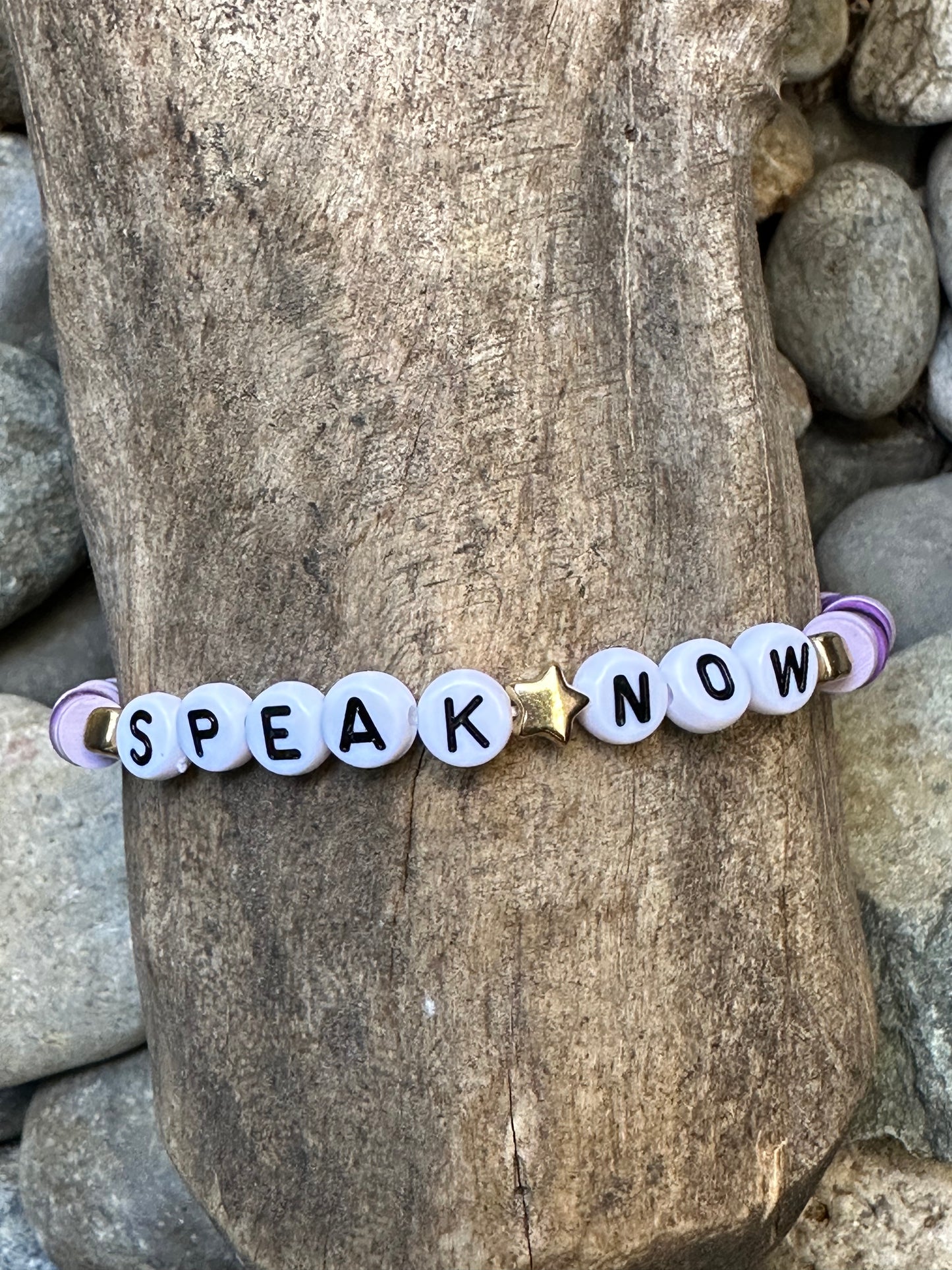 Speak Now Purple Friendship Bracelet