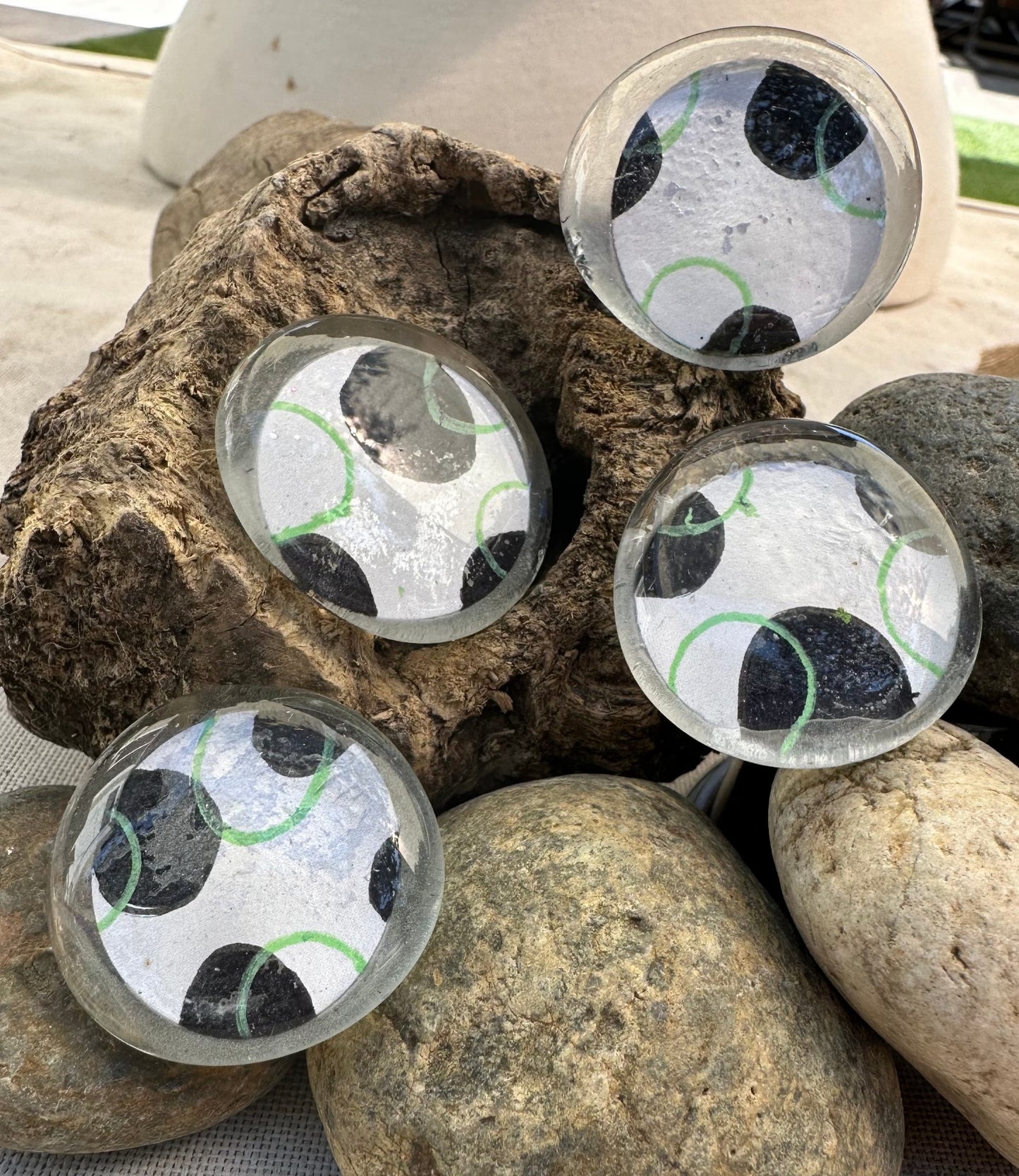 Set of 4 Magnets- Ode to Soccer